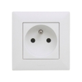 Legrand - Domová zásuvka s rámikom NILOE STEP 250V biela