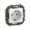 Legrand - Domová zásuvka SCHUKO 250V/16A NILOE biela
