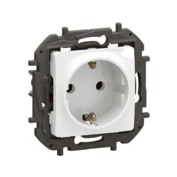 Legrand - Domová zásuvka SCHUKO 250V/16A NILOE biela