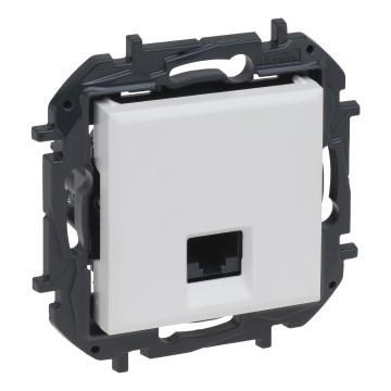 Legrand - Ethernetová zásuvka bez rámčeka RJ45 NILOE STEP biela