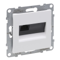 Legrand - Ethernetová zásuvka bez rámčeka RJ45 SUNO biela