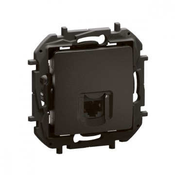 Legrand - Ethernetová zásuvka bez rámika RJ45 NILOE čierna