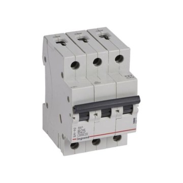 Legrand - Istič 3-pólový RX3 3P B 25A 6000A