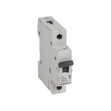 Legrand - Jednofázový istič RX3 1P C 25A 6000A