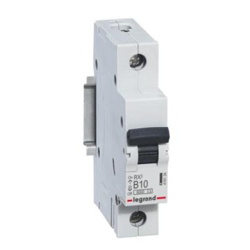 Legrand - Modulárny jednopólový istič RX3 1P B 10A 6000A