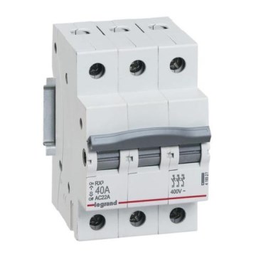 Legrand - modulárny odpínač RX3 40 A, 3-pólový