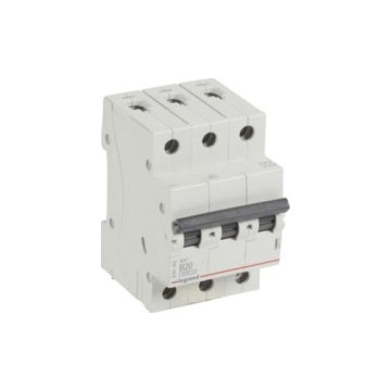 Legrand - Trojpólový istič RX3 3P B 20A 6000A