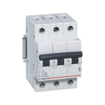 Legrand - Trojpólový istič RX3 3P C 16A 6000A