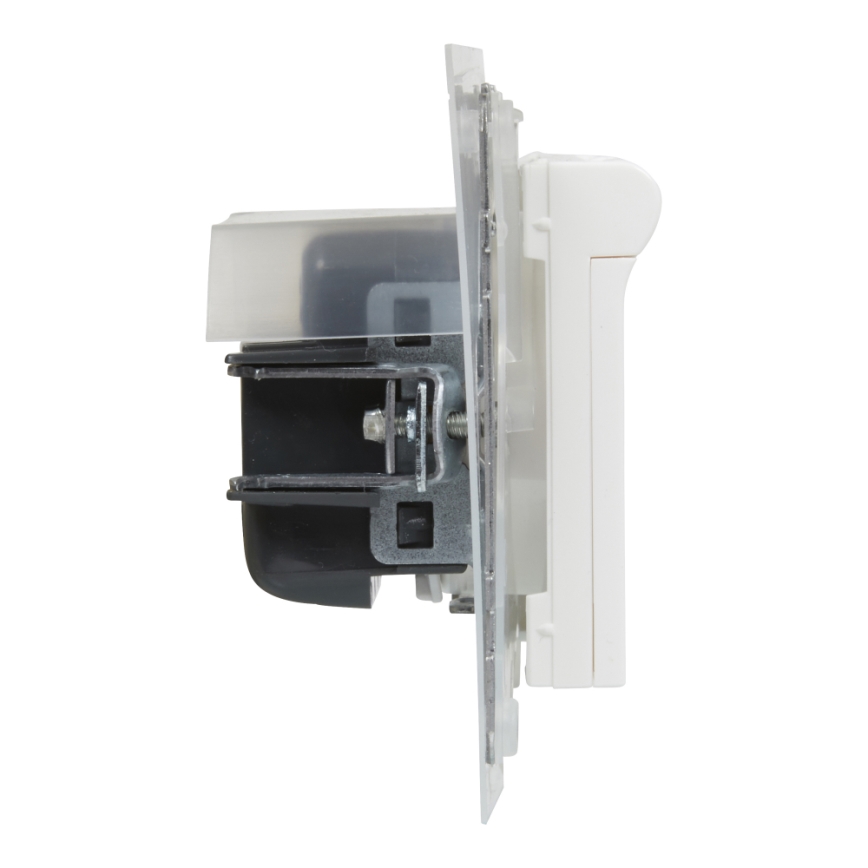 Legrand - Vonkajšia zásuvka bez rámčeka 250V/16A NILOE STEP IP44 biela