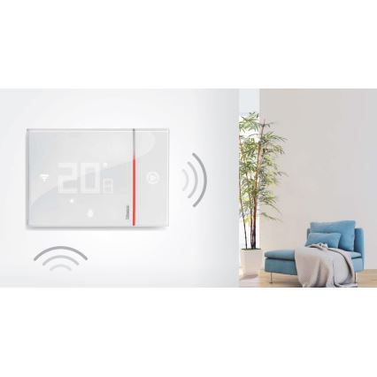 Legrand XW8002W - Inteligentný termostat SMARTHER 230V Wi-Fi biela