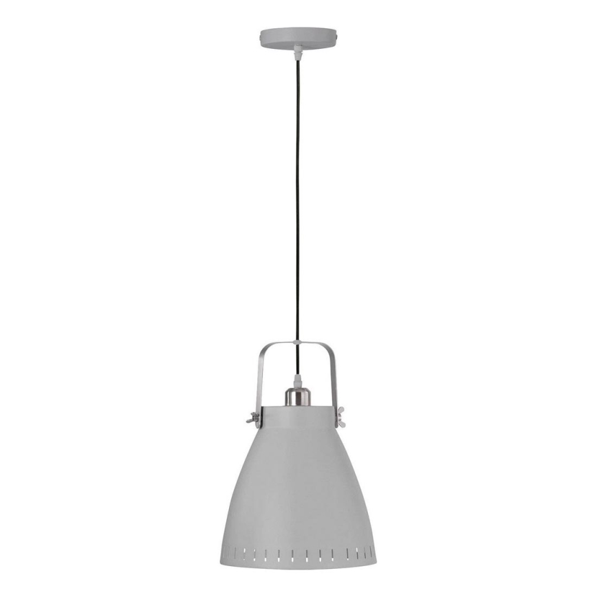 Leuchten Direkt 11059-15 - Luster na lanku EVA 1xE27/60W/230V pr. 21,5 cm šedá