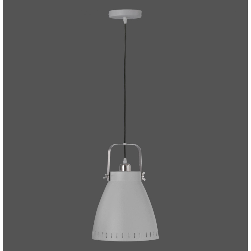 Leuchten Direkt 11059-15 - Luster na lanku EVA 1xE27/60W/230V pr. 21,5 cm šedá