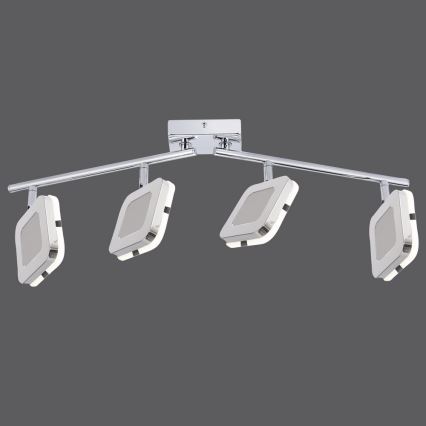 Leuchten Direkt 11075-17 - LED Bodové svietidlo QUARTO 4xLED/4W/230V