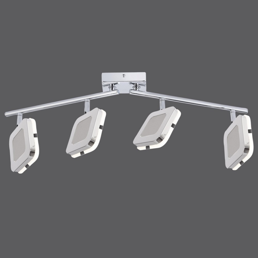 Leuchten Direkt 11075-17 - LED Bodové svietidlo QUARTO 4xLED/4W/230V