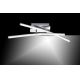 Leuchten Direkt 11270-55 - LED Prisadený luster SIMON 2xLED/5W/230V matný chróm