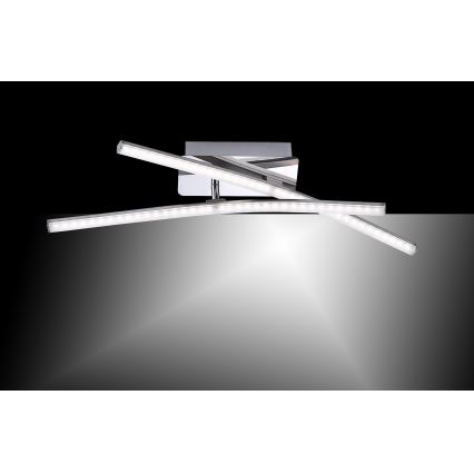 Leuchten Direkt 11270-55 - LED Prisadený luster SIMON 2xLED/5W/230V matný chróm