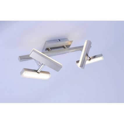 Leuchten Direkt 11277-55 - LED Bodové svietidlo RICO 4xLED/2W/230V