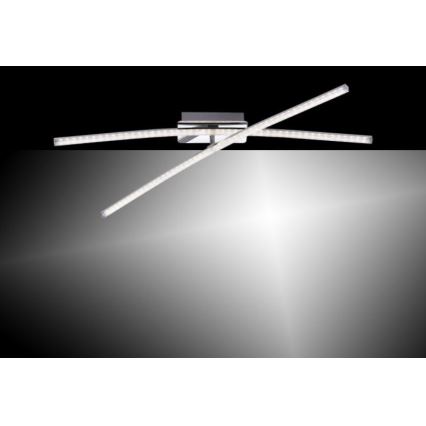 Leuchten Direkt 11292-17 - LED Prisadený luster SIMON 2xLED/8W/230V lesklý chróm