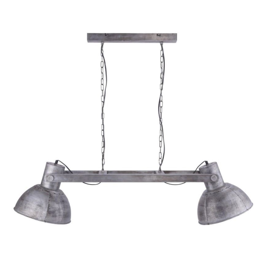Leuchten Direkt 11483-77 - Luster na lanku SAMIA 2xE27/25W/230V