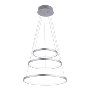 Leuchten Direkt 11526-55 - LED Stmievateľný závesný luster s lankom CIRCLE LED/13,5W/230V + LED/19,5W + LED/24W