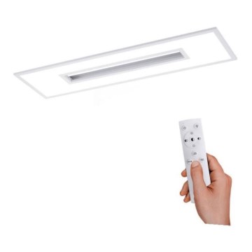 Leuchten Direkt 11646-16 - LED RGB Stmievateľné stropné svietidlo RECESS 1xLED/41W/230V + 1xLED/7,5W + dálkové ovládání