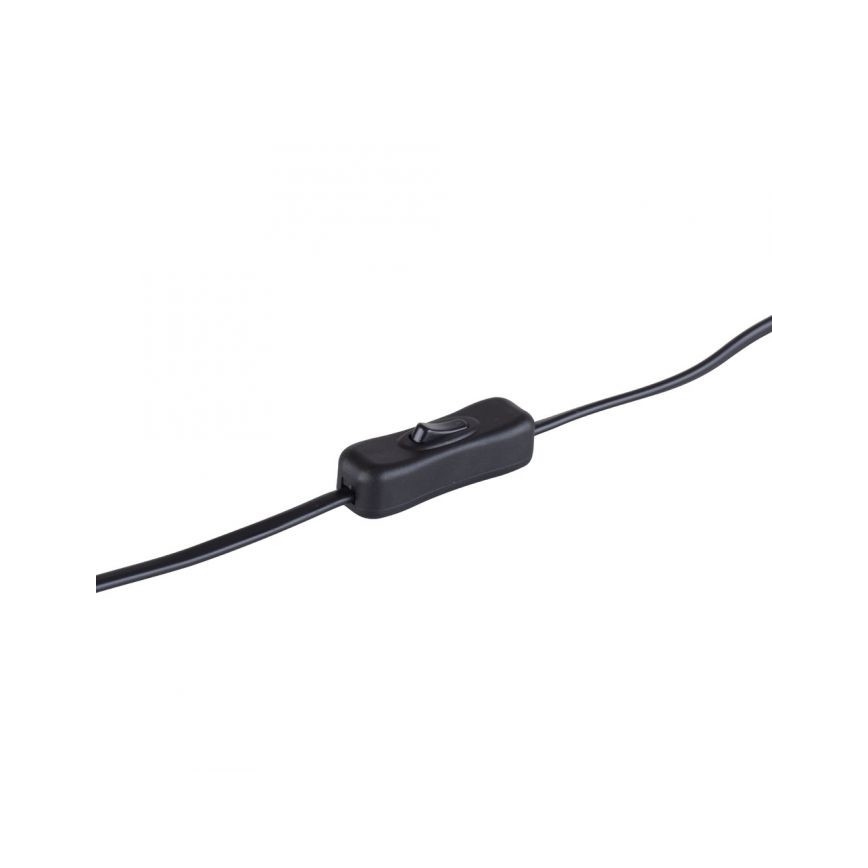 Leuchten Direkt 11680-15 - Stolná lampa HEINRICH 1xE14/40W/230V šedá