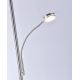 Leuchten Direkt 11709-55 - LED Stmievateľná stojacia lampa HANS LED/22W/230V + LED/4W
