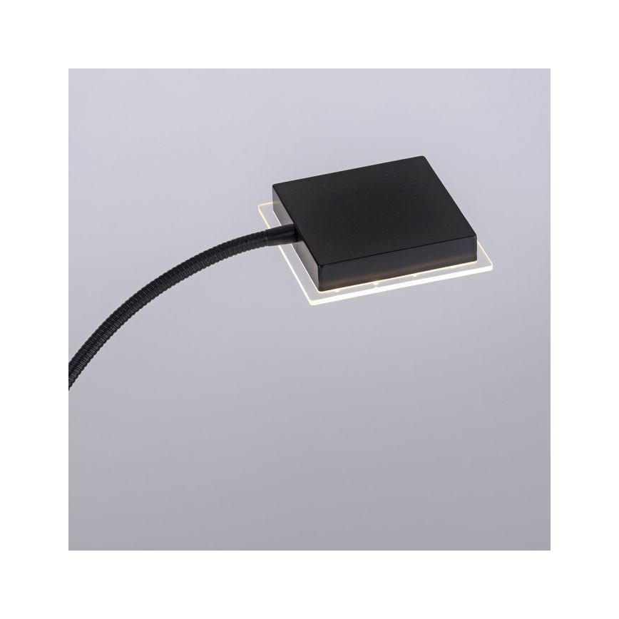 Leuchten Direkt 11710-18 - LED Stmievateľná stojacia lampa HANS LED/21,5W/230V + LED/4W