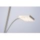 Leuchten Direkt 11710-55 - LED Stmievateľná stojacia lampa HANS LED/22W/230V + LED/4W