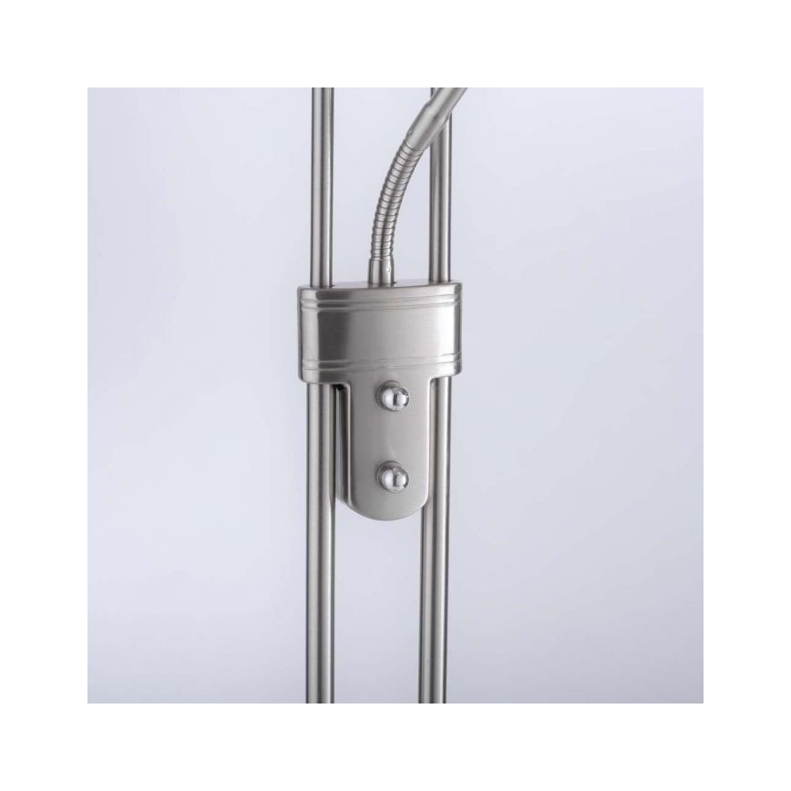 Leuchten Direkt 11730-55 - LED Stmievateľná stojacia lampa ZAHARA LED/16W/230V + LED/5W
