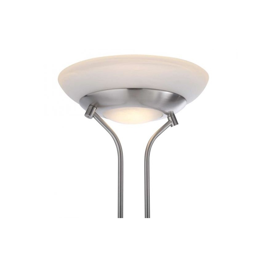 Leuchten Direkt 11730-55 - LED Stmievateľná stojacia lampa ZAHARA LED/16W/230V + LED/5W