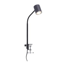 Leuchten Direkt 11940-13 - LED Stolná lampa s klipom TARIK 1xGU10/5W/230V