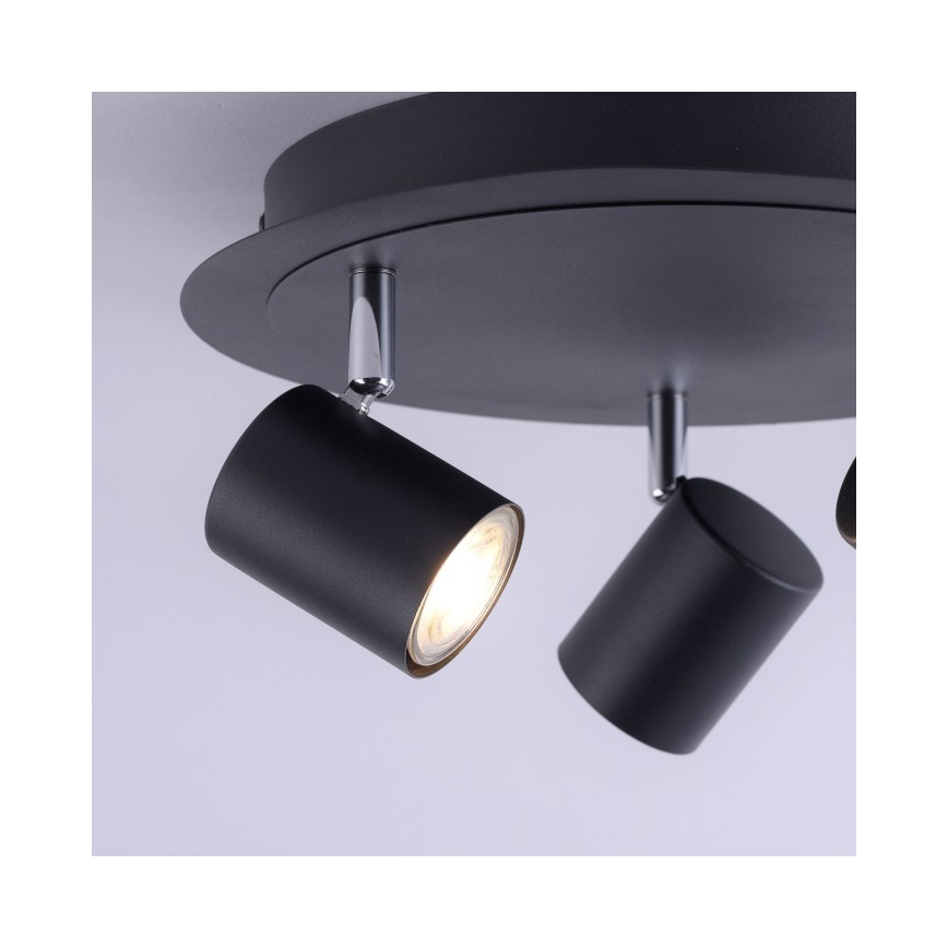 Leuchten Direkt 11943-13 - LED Bodové svietidlo TARIK 3xGU10/5W/230V antracit