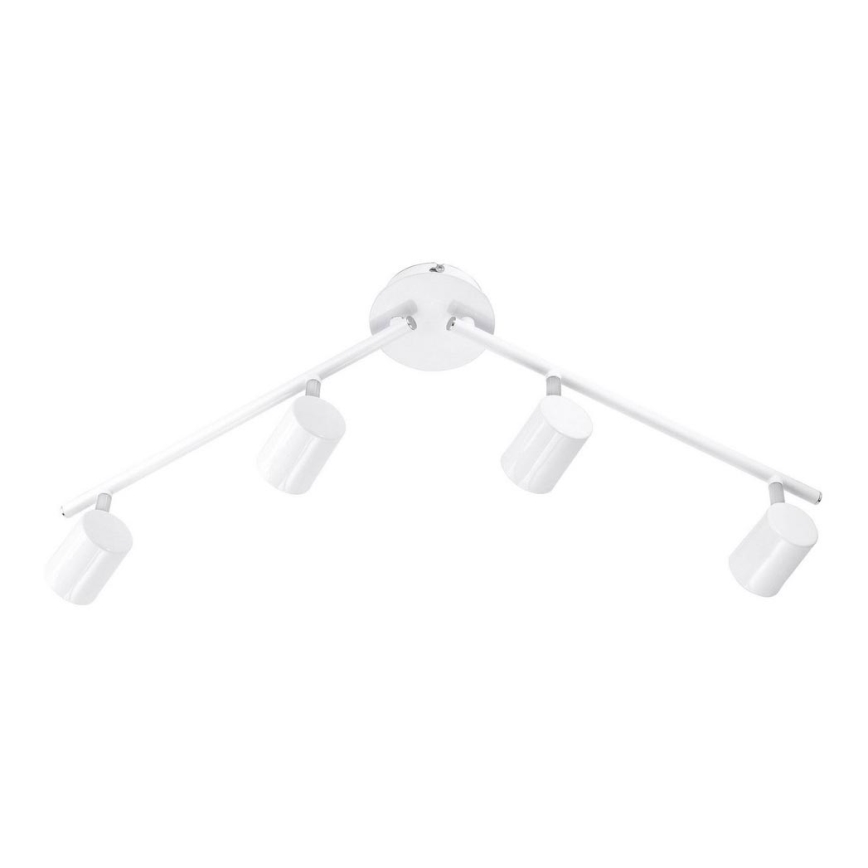 Leuchten Direkt 11944-16 - LED Bodové svietidlo TARIK 4xGU10/5W/230V biela