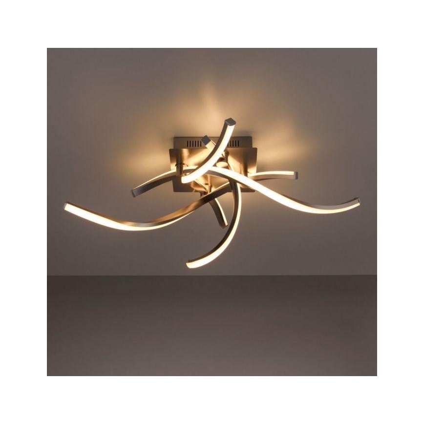 Leuchten Direkt 11995-55 - LED RGB Stmievateľný prisadený luster SWING LED/24,4W/230V 2700-5000K + diaľkové ovládanie