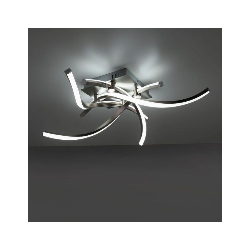 Leuchten Direkt 11995-55 - LED RGB Stmievateľný prisadený luster SWING LED/24,4W/230V 2700-5000K + diaľkové ovládanie