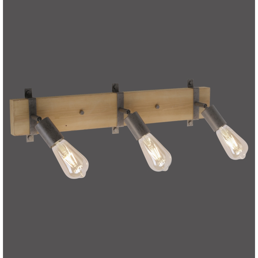 Leuchten Direkt 13473-79 - Nástenné bodové svietidlo SLAT 3xE27/40W/230V