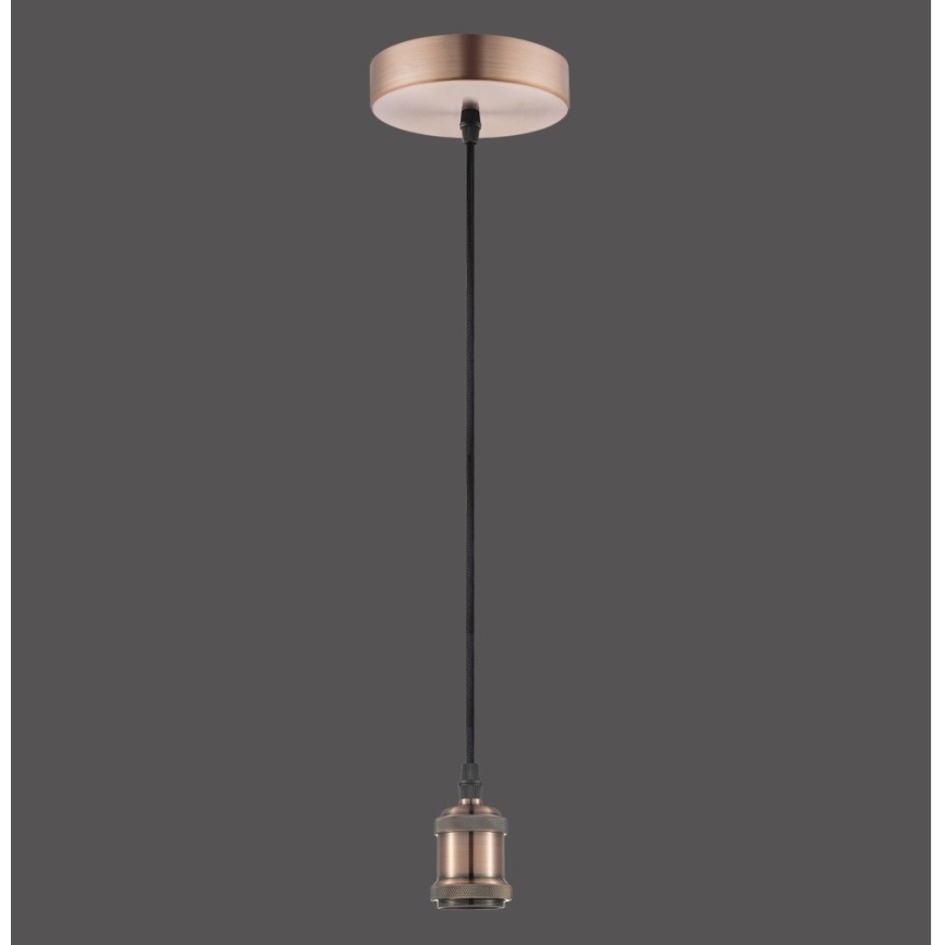 Leuchten Direkt 13570-20 - Luster na lanku DIY 1xE27/60W/230V medená