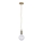 Leuchten Direkt 13570-60 - Luster na lanku DIY 1xE27/60W/230V mosadz