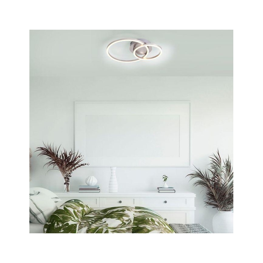 Leuchten Direkt 14021-55 - LED Prisadený luster IVANKA LED/26W/230V