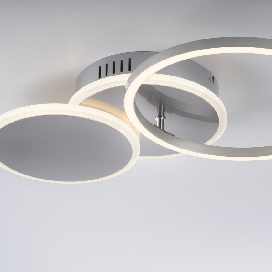 Leuchten Direkt 14116-55 - LED Stropné svietidlo SEVENT LED/25,5W/230V matný chróm