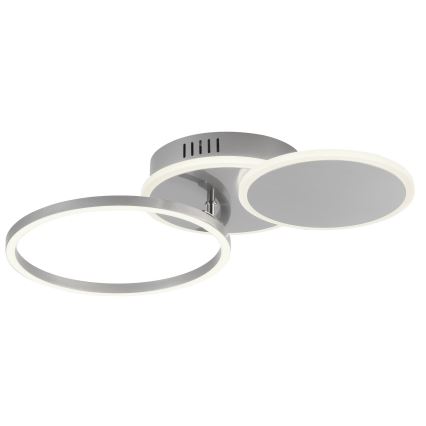 Leuchten Direkt 14116-55 - LED Stropné svietidlo SEVENT LED/25,5W/230V matný chróm