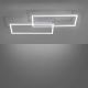 Leuchten Direkt 14140-55 - LED Stmievateľné stropné svietidlo IVEN 2xLED/13,5W/230V + diaľkové ovládanie