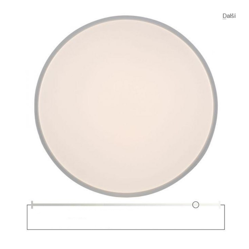 Leuchten Direkt 14208-16 - LED Stmievateľné stropné svietidlo COLIN LED/18W/230V