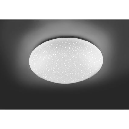 Leuchten Direkt 14242-16 - LED RGB Stmievateľné stropné svietidlo SKYLER LED/18W/230V + diaľkové ovládanie