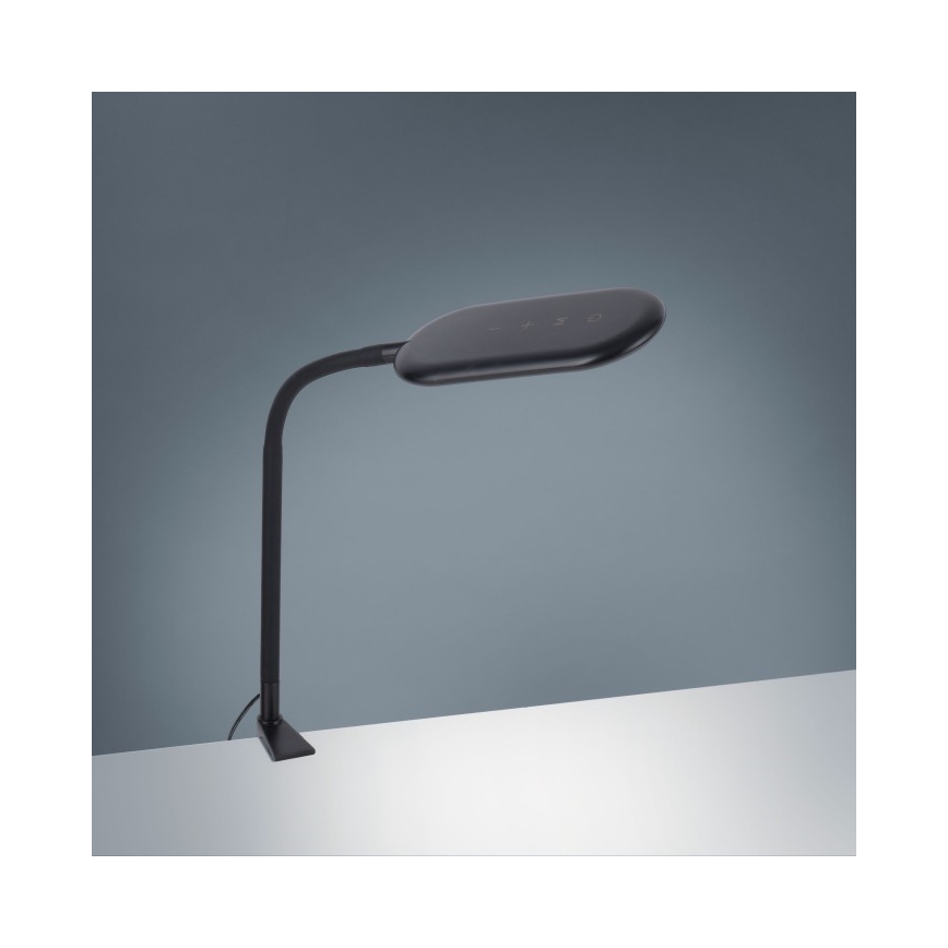 Leuchten Direkt 14404-18-LED Stmievateľná stolná lampa s klipem KELLY LED/7W/230V 3000/4000/6000K