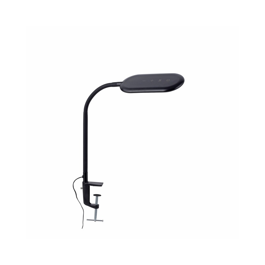 Leuchten Direkt 14404-18-LED Stmievateľná stolná lampa s klipem KELLY LED/7W/230V 3000/4000/6000K