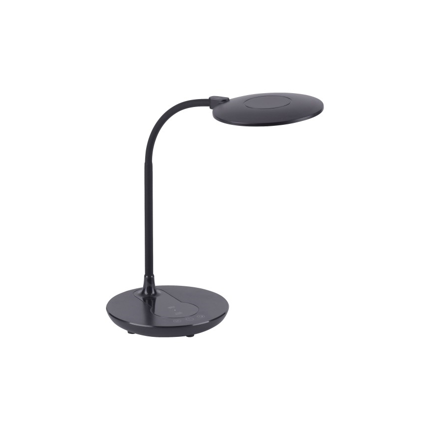 Leuchten Direkt 14416-18 - LED Stmievateľná dotyková stolná lampa s bezdrôtovým nabíjaním ASTRID LED/5W/230V 3000/4000/5500K + USB