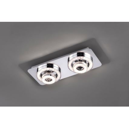 Leuchten Direkt 14521-17 - LED Stropné svietidlo TIM 2xLED/2,8W/230V + 2xLED/3,1W