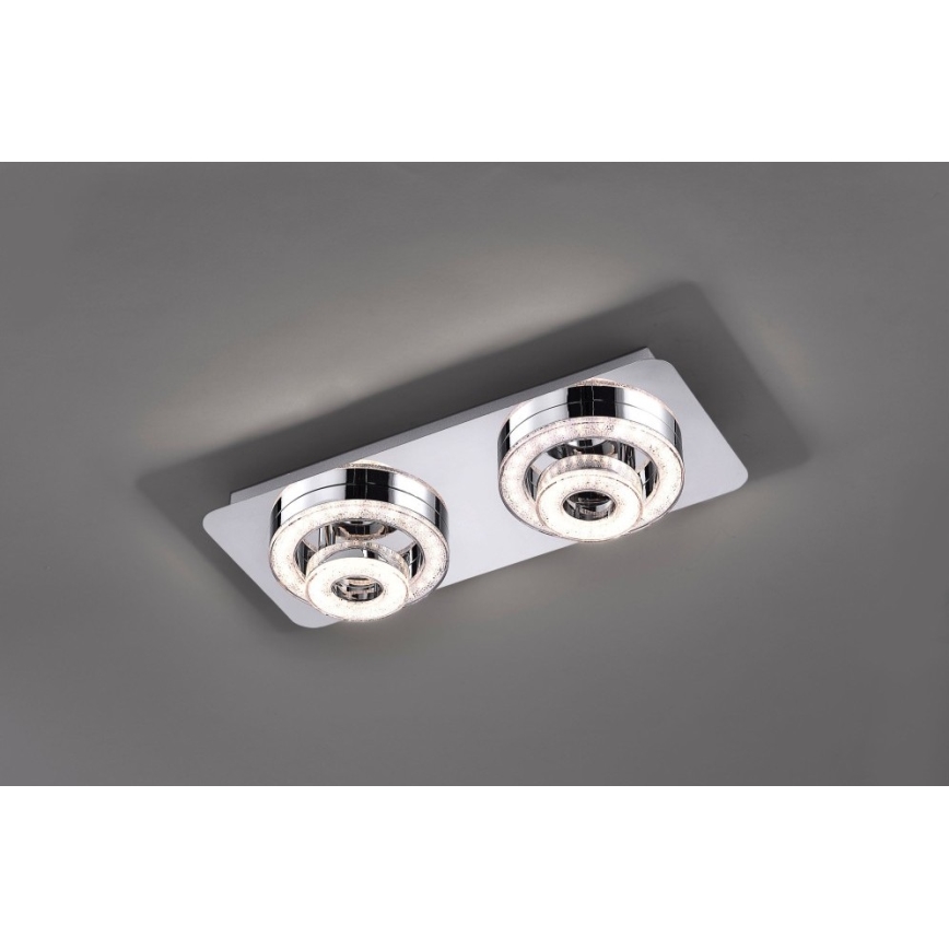 Leuchten Direkt 14521-17 - LED Stropné svietidlo TIM 2xLED/2,8W/230V + 2xLED/3,1W